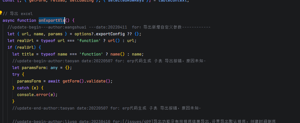 JeecgBoot Vue3 :构建高效的企业级前端业务模块(图6) 调用setRangeQuery