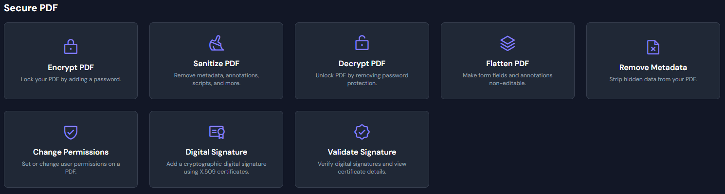 告别付费套路!一款开源免费的 PDF 处理工具箱!(图9) 告别付费套路!一款开源免费的 PDF 处理工具箱!(图9)