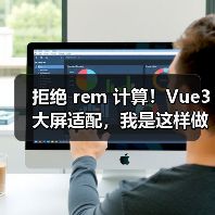 拒绝 rem 计算!Vue3 大屏适配,我是这样做的(图3) 拒绝 rem 计算!Vue3 大屏适配,我是这样做的(图3)