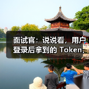 面试官：说说看，用户登录后拿到的 Token，你应该怎么存？存哪里？（图2）