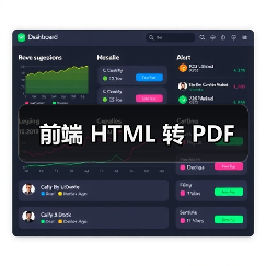 前端 HTML 转 PDF