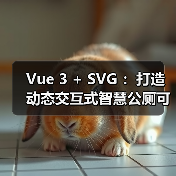 Vue 3 + SVG ：打造动态交互式智慧公厕可视化大屏