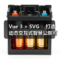 Vue 3 + SVG :打造动态交互式智慧公厕可视化大屏(图4) Vue 3 + SVG :打造动态交互式智慧公厕可视化大屏(图4)
