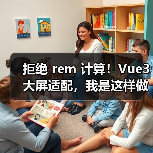 拒绝 rem 计算!Vue3 大屏适配,我是这样做的(图4) 拒绝 rem 计算!Vue3 大屏适配,我是这样做的(图4)