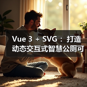Vue 3 + SVG ：打造动态交互式智慧公厕可视化大屏