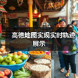 高德地图实现实时轨迹展示