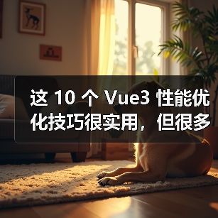 这 10 个 Vue3 性能优化技巧很实用,但很多项目都没用上(图1) 这 10 个 Vue3 性能优化技巧很实用,但很多项目都没用上(图1)