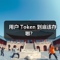 用户 Token 到底该存哪?(图2) 用户 Token 到底该存哪?(图2)