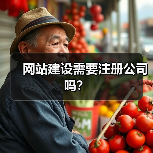 网站建设需要注册公司吗？