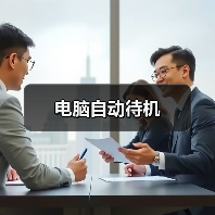电脑自动待机