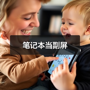 笔记本当副屏