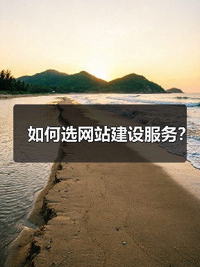 如何选网站建设服务?(图4) 如何选网站建设服务?(图4)