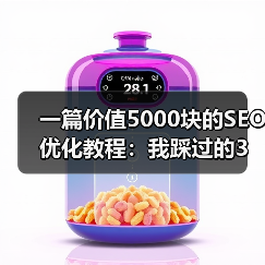 一篇价值5000块的SEO优化教程:我踩过的3个坑(图3) 一篇价值5000块的SEO优化教程:我踩过的3个坑(图3)