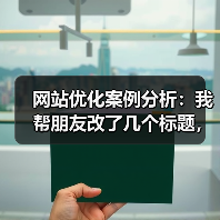 网站优化案例分析:我帮朋友改了几个标题,流量涨了187%(图2) 网站优化案例分析:我帮朋友改了几个标题,流量涨了187%(图2)