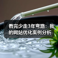 看完少走3年弯路：我的网站优化案例分析