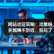 网站运营策略:流量越多越赚不到钱,我花了3年才想明白(图2) 网站运营策略:流量越多越赚不到钱,我花了3年才想明白(图2)