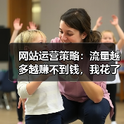 网站运营策略：流量越多越赚不到钱，我花了3年才想明白