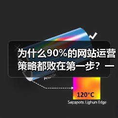 为什么90%的网站运营策略都败在第一步？一个朋友的教训