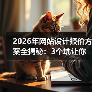 2026年网站设计报价方案全揭秘：3个坑让你多花2万冤枉钱（图3）