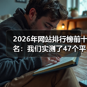 2026年网站排行榜前十名:我们实测了47个平台,这10个值得你花时间(图4) 2026年网站排行榜前十名:我们实测了47个平台,这10个值得你花时间(图4)