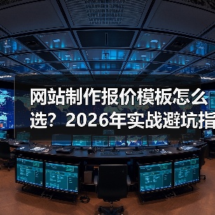 网站制作报价模板怎么选?2026年实战避坑指南(附对比表)(图2) 网站制作报价模板怎么选?2026年实战避坑指南(附对比表)(图2)