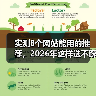 实测8个网站能用的推荐,2026年这样选不踩坑(图1) 实测8个网站能用的推荐,2026年这样选不踩坑(图1)
