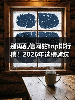别再乱信网站top排行榜!2026年选榜避坑指南(图4) 别再乱信网站top排行榜!2026年选榜避坑指南(图4)