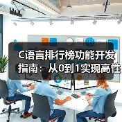 C语言排行榜功能开发指南:从0到1实现高性能排名系统(图1) C语言排行榜功能开发指南:从0到1实现高性能排名系统(图1)