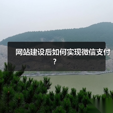 网站建设后如何实现微信支付?(图3) 网站建设后如何实现微信支付?(图3)