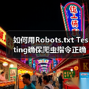 如何用Robots.txt Testing确保爬虫指令正确，精准控制搜索引擎抓取