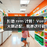 拒绝 rem 计算!Vue3 大屏适配,我是这样做的(图3) 拒绝 rem 计算!Vue3 大屏适配,我是这样做的(图3)