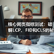 核心网页指标测试:破解LCP、FID和CLS的秘密武器(图1) 核心网页指标测试:破解LCP、FID和CLS的秘密武器(图1)