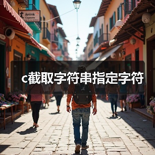 c截取字符串指定字符