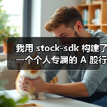 我用 stock-sdk 构建了一个个人专属的 A 股行情仪表盘(图3) 我用 stock-sdk 构建了一个个人专属的 A 股行情仪表盘(图3)