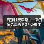 告别付费套路!一款开源免费的 PDF 处理工具箱!(图3) 告别付费套路!一款开源免费的 PDF 处理工具箱!(图3)