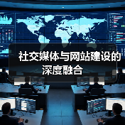 社交媒体与网站建设的深度融合