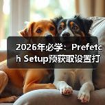 2026年必学：Prefetch Setup预获取设置打造极速网站体验
