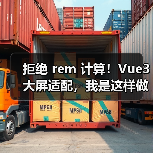 拒绝 rem 计算!Vue3 大屏适配,我是这样做的(图3) 拒绝 rem 计算!Vue3 大屏适配,我是这样做的(图3)