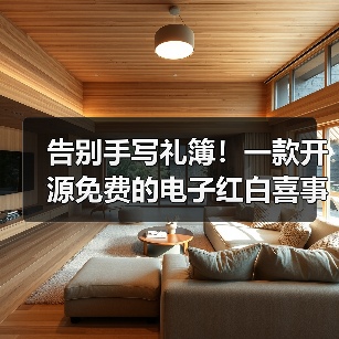 告别手写礼簿!一款开源免费的电子红白喜事礼簿系统!(图3) 告别手写礼簿!一款开源免费的电子红白喜事礼簿系统!(图3)