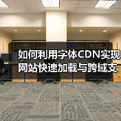如何利用字体CDN实现网站快速加载与跨域支持
