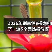 2026年别再凭感觉报价了!这5个网站报价模板帮你多赚37%(图3) 2026年别再凭感觉报价了!这5个网站报价模板帮你多赚37%(图3)