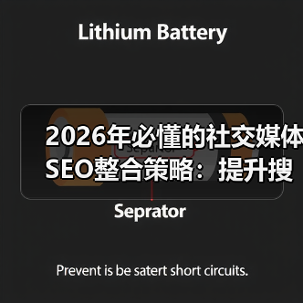 2026年必懂的社交媒体SEO整合策略：提升搜索影响的秘密法宝
