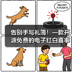 告别手写礼簿!一款开源免费的电子红白喜事礼簿系统!(图4) 告别手写礼簿!一款开源免费的电子红白喜事礼簿系统!(图4)