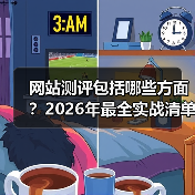 网站测评包括哪些方面?2026年最全实战清单(建议收藏)(图3) 网站测评包括哪些方面?2026年最全实战清单(建议收藏)(图3)