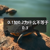 0.1加0.2为什么不等于0.3(图2) 0.1加0.2为什么不等于0.3(图2)