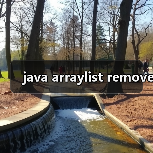 java arraylist remove(图2) java arraylist remove(图2)