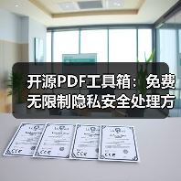 开源PDF工具箱：免费无限制隐私安全处理方案