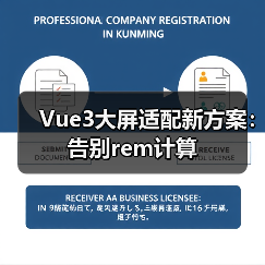 Vue3大屏适配新方案:告别rem计算(图2) Vue3大屏适配新方案:告别rem计算(图2)