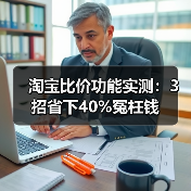 淘宝比价功能实测:3招省下40%冤枉钱(图2) 淘宝比价功能实测:3招省下40%冤枉钱(图2)