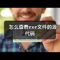 怎么查看exe文件的源代码（图2）
